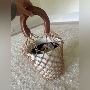 Staud Moreau Macrame Bag